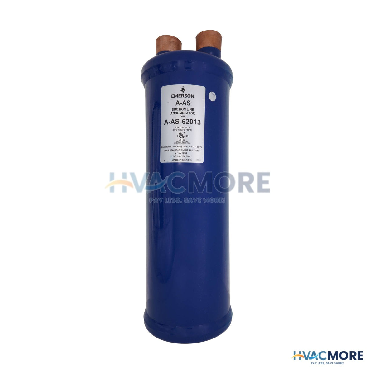 Emerson Flow Controls 1-5/8" SERIES-A-AS62013 Suction Accumulator 060828