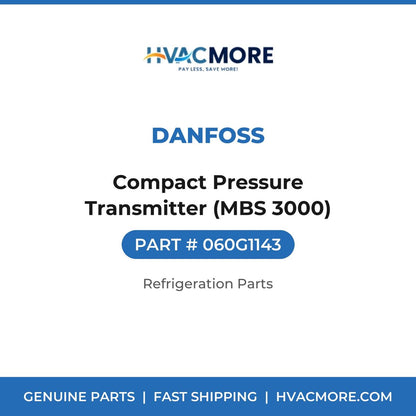 Danfoss Compact Pressure Transmitter (MBS 3000) 060G1143