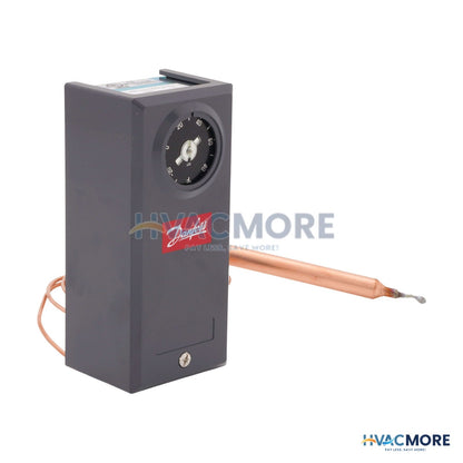 Danfoss KPU 19 Danfoss Temp. Switch, Remote Bulb, 80" Cap Tube 060L2151