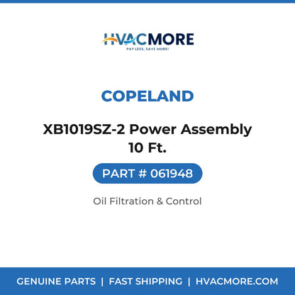 Copeland XB1019SZ-2 Power Assembly 10 Ft. 061948