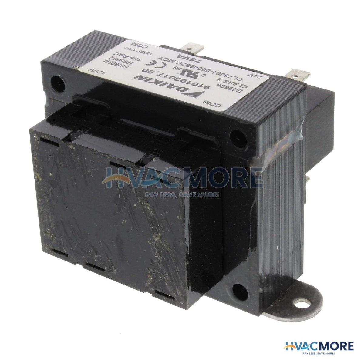 Daikin 120V-PRIMARY 24V-SECONDARY 75VA Transformer 062986902