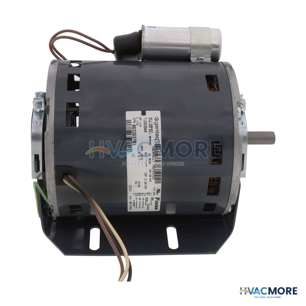 Daikin 1/4 HP 115V 1075 RPM 48 Frame Motor 063353701