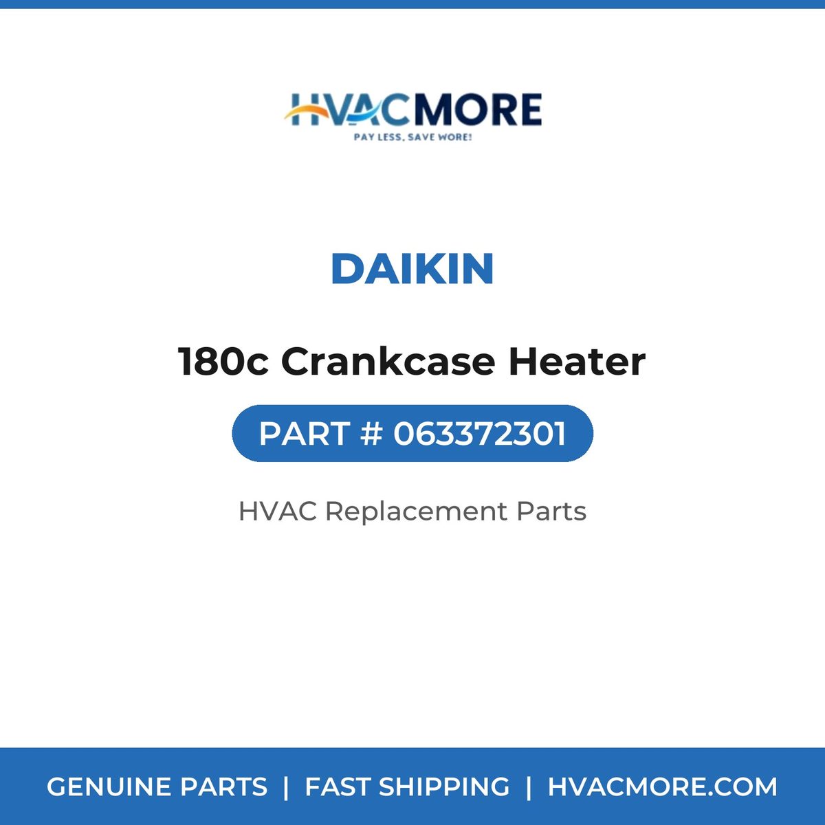 Daikin 180c Crankcase Heater 063372301