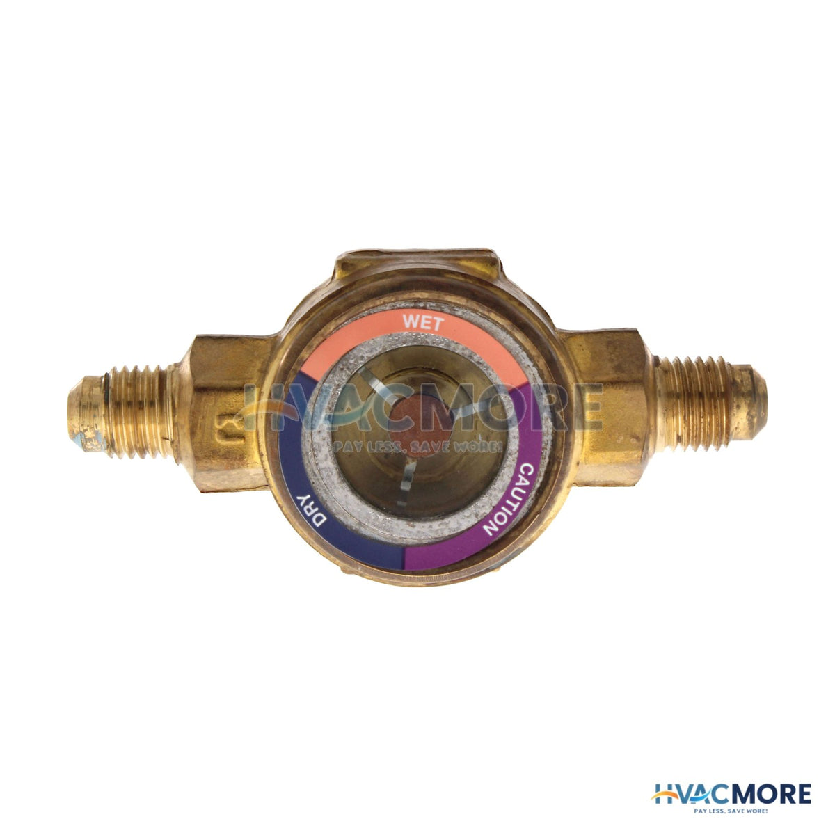 Emerson Flow Controls 1/4" Male Flare Hermetic Sight Glass Moisture Indicator 065391
