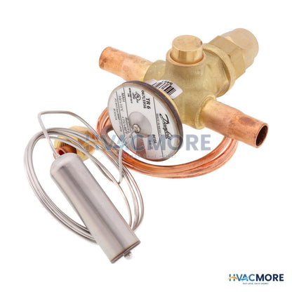 Danfoss 3/8" ODF Air Conditioning Thermal Expansion Valve (4 Ton) 067L5956