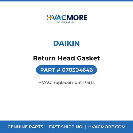Daikin Return Head Gasket 070304646