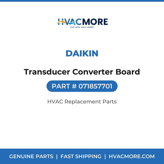 Daikin Transducer Converter Board 071857701