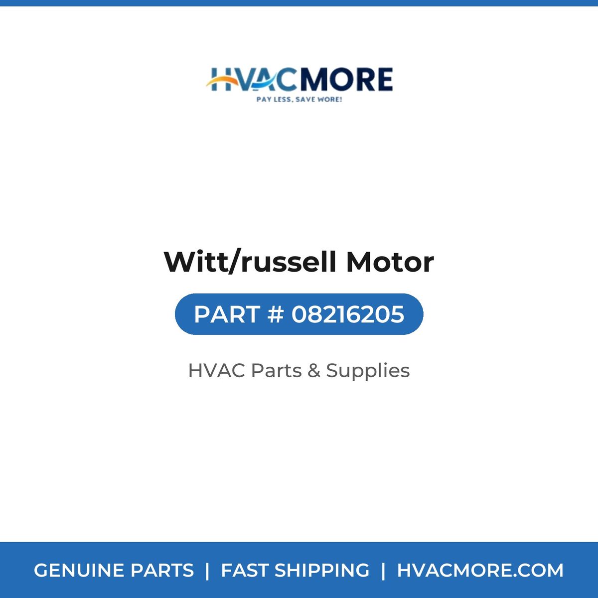 Witt/russell Motor 08216205