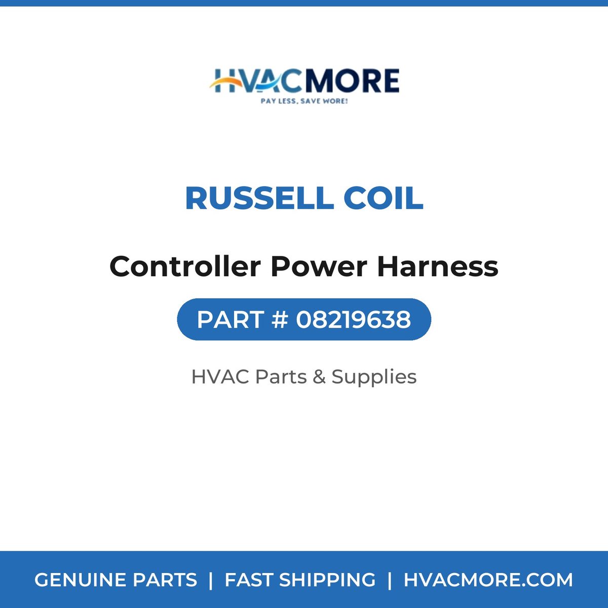 Russell Coil Controller Power Harness 08219638