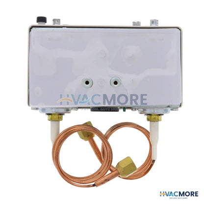 Emerson Flow Controls 7/16" - 20 UNF PS2-Y7K Adjustable Dual Pressostat W/ Auto Reset 099009