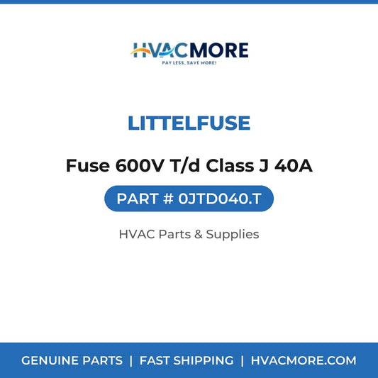 Littelfuse Fuse 600V T/d Class J 40A 0JTD040.T