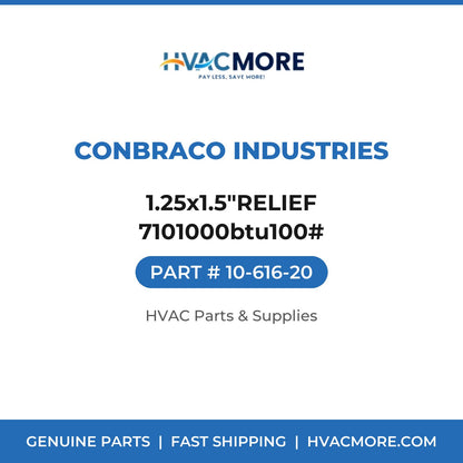 Conbraco Industries 1.25x1.5"RELIEF 7101000btu100# 10-616-20