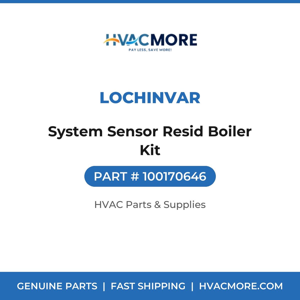 Lochinvar System Sensor Resid Boiler Kit 100170646