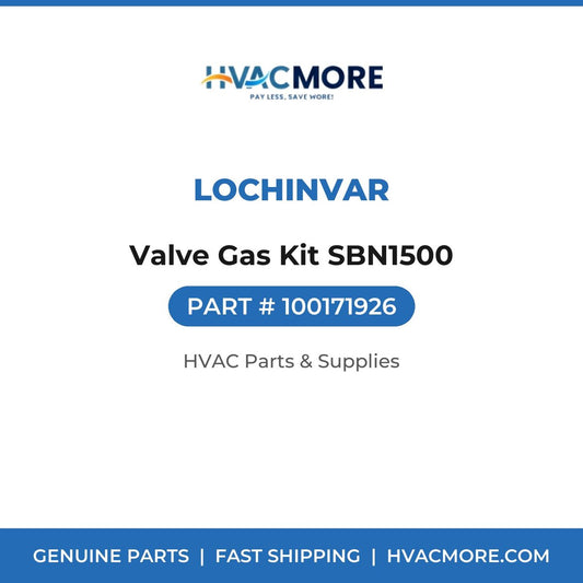 Lochinvar Valve Gas Kit SBN1500 100171926