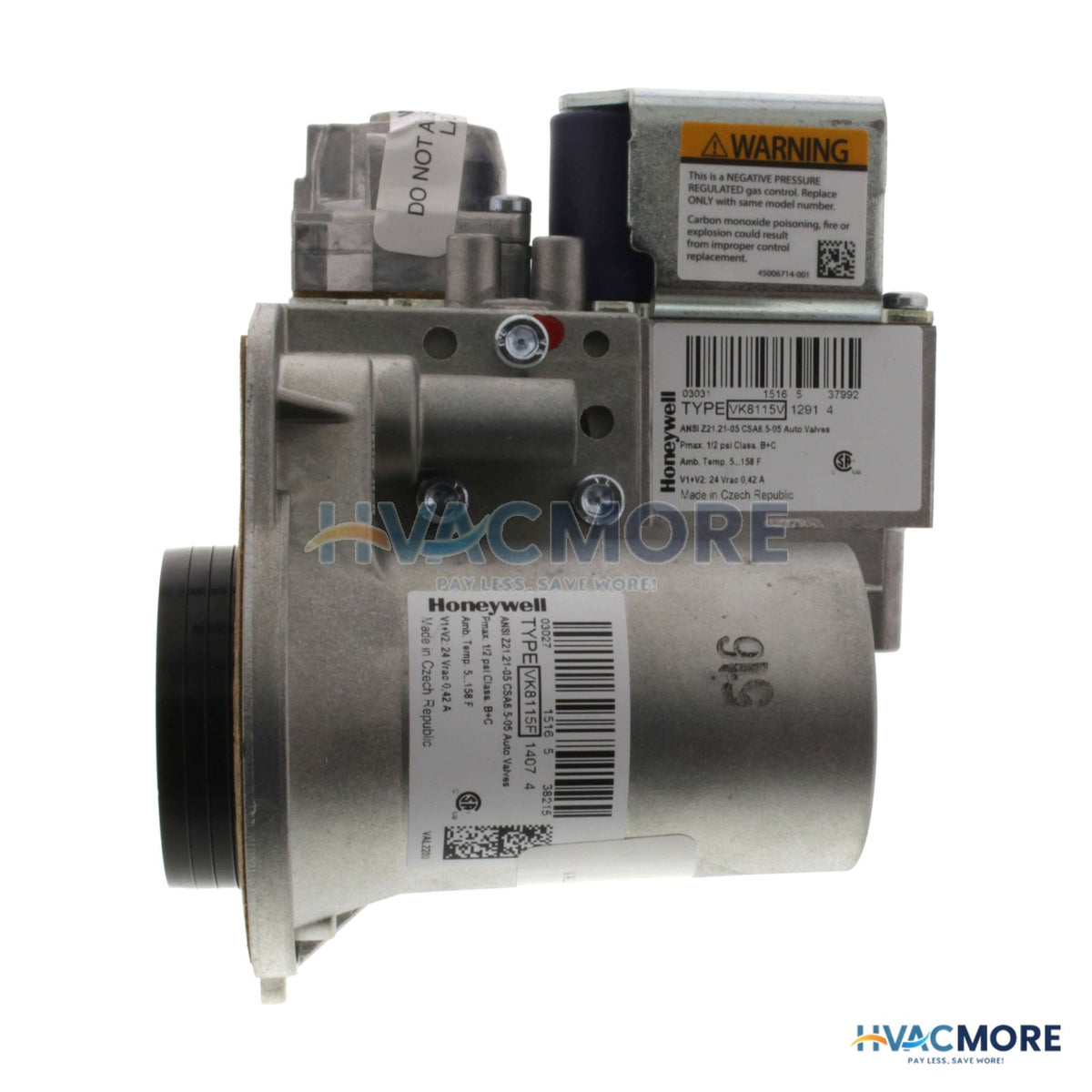Lochinvar Gas Valve Replacement 100172002