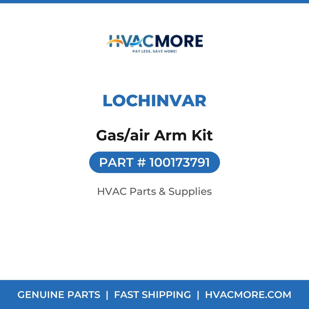 Lochinvar Gas/air Arm Kit 100173791