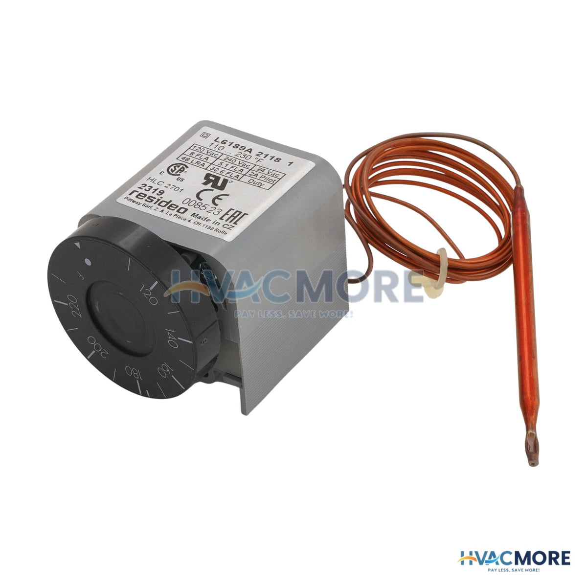 Lochinvar 110-230F AUTO Limit Switch 100208179