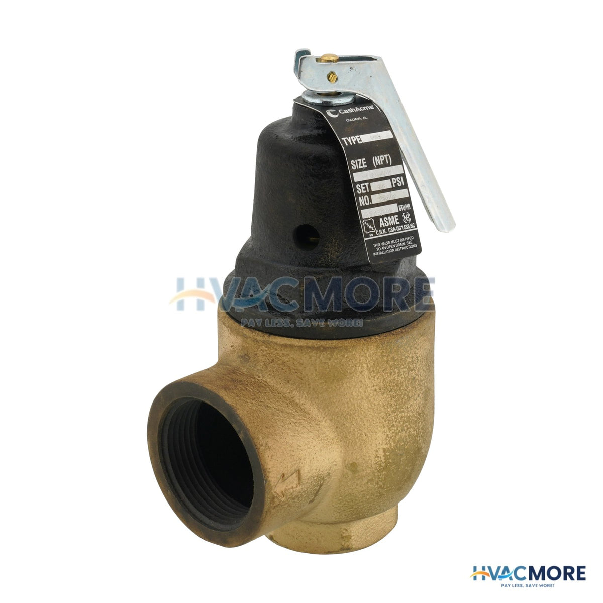 Lochinvar 1" Relief Valve 50 PSI 100208448
