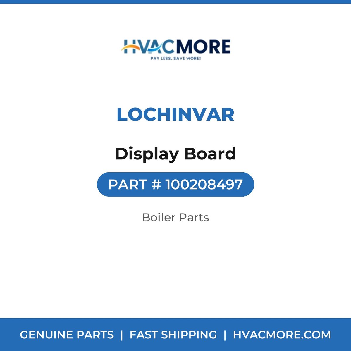 Lochinvar Display Board 100208497