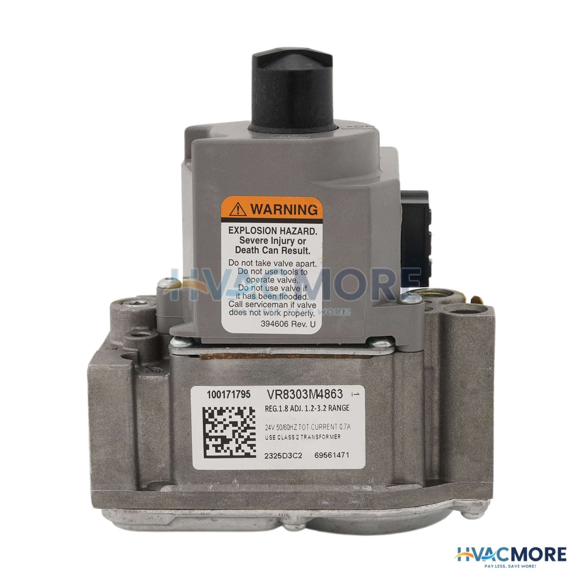 Lochinvar 3/4" x 3/4" Gas Valve (NG) 100208601
