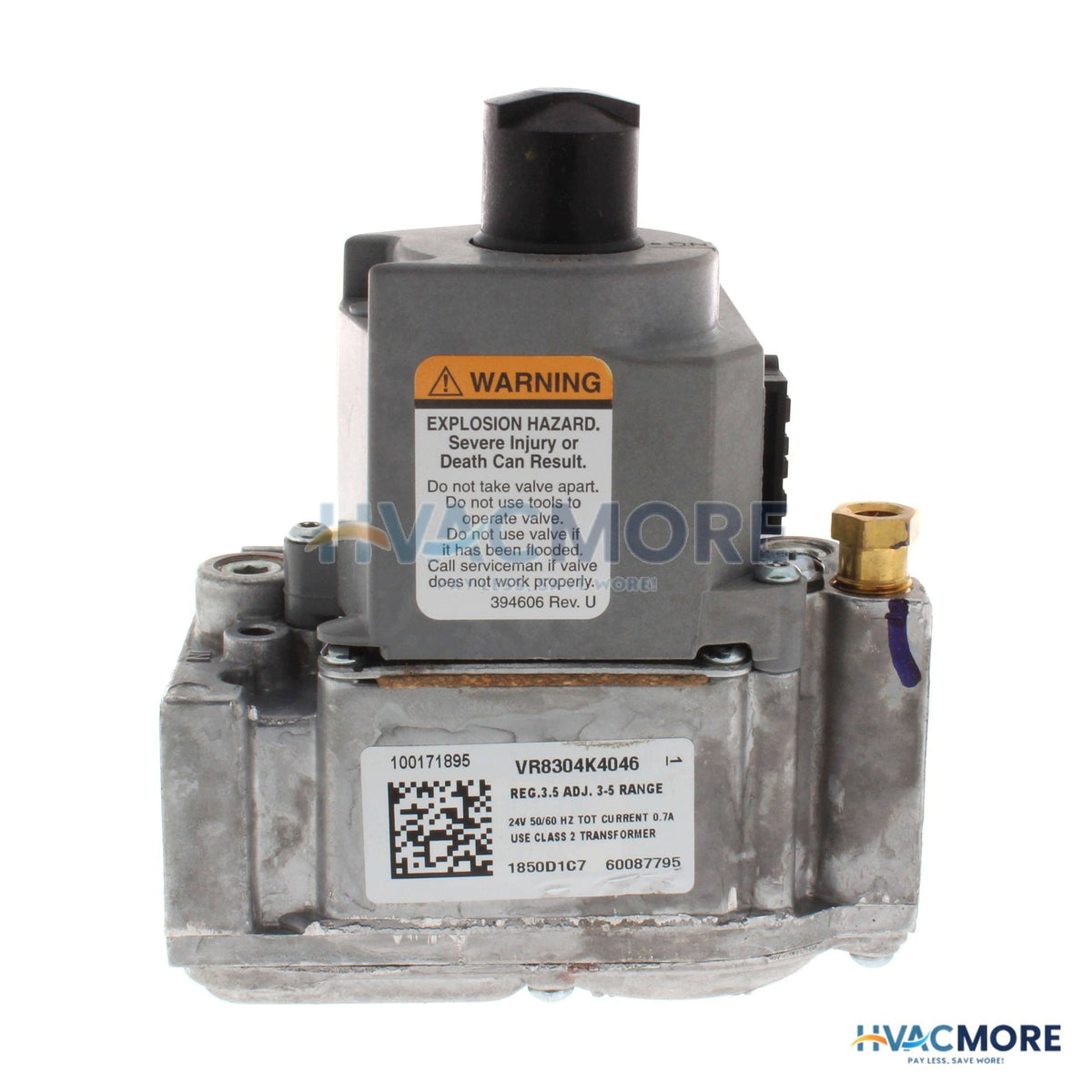Lochinvar Gas Valve, VR8304K4046 100208612