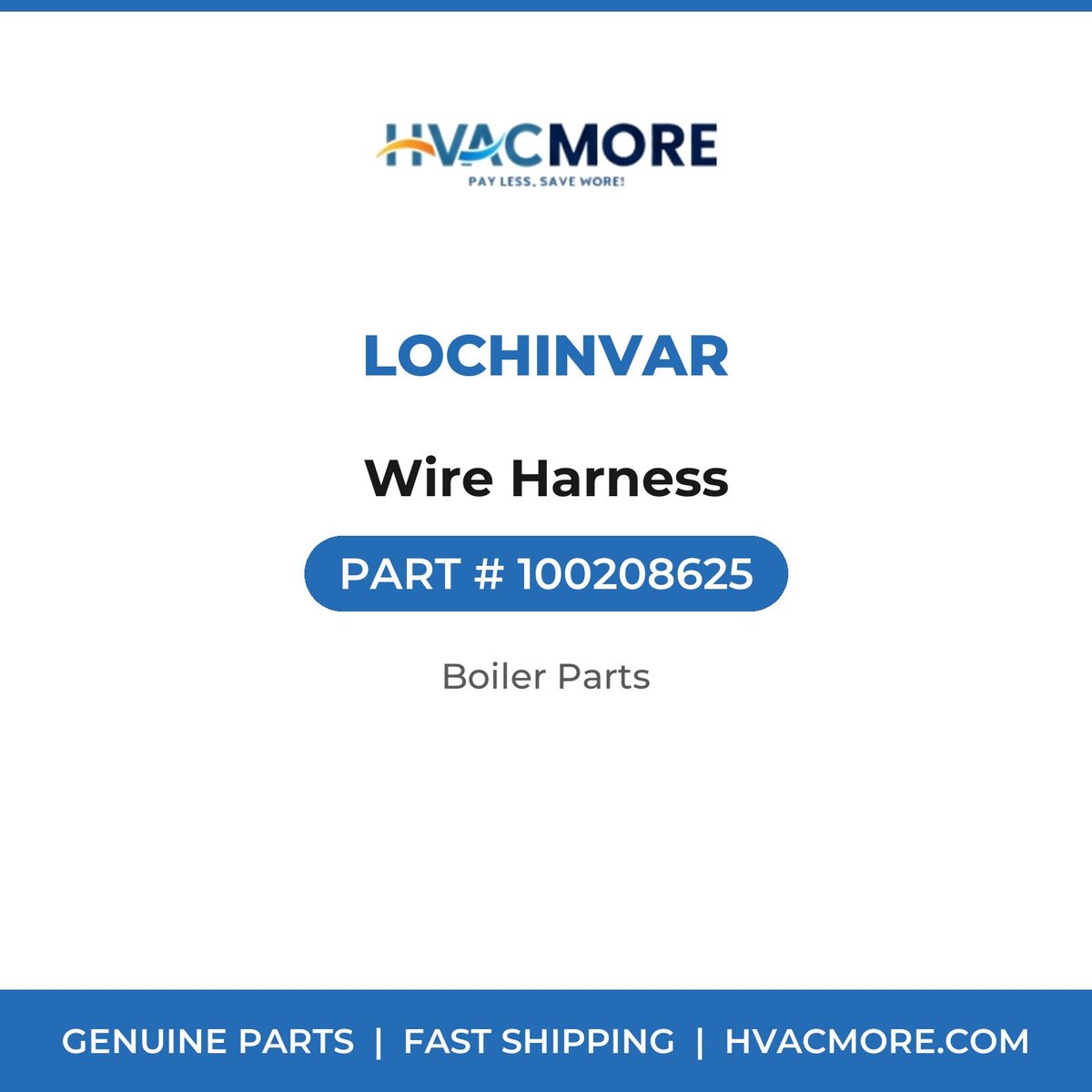 Lochinvar Wire Harness 100208625