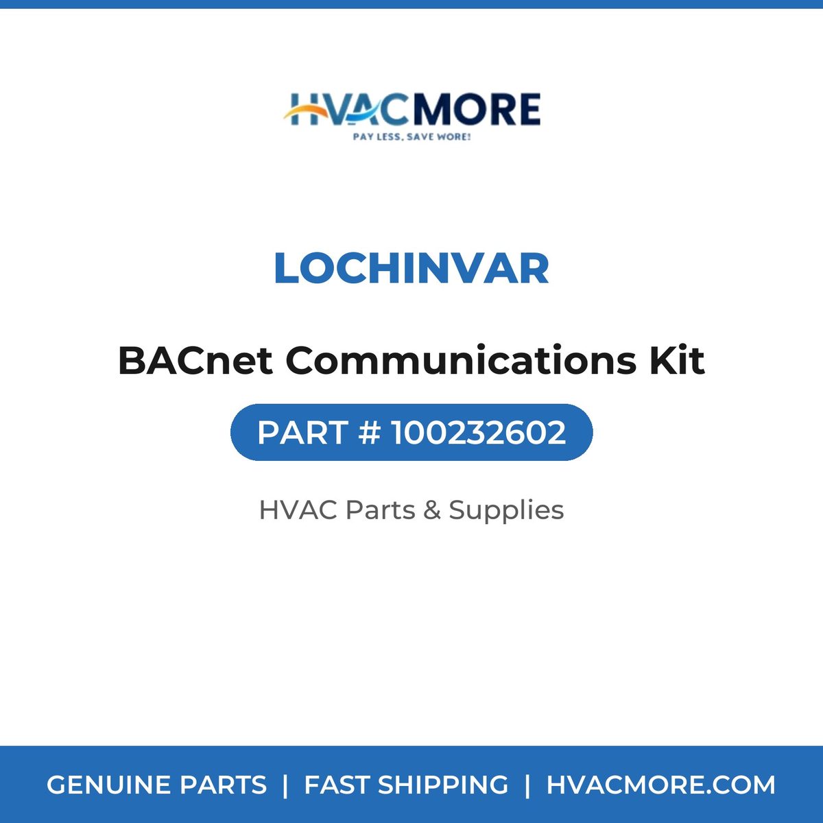 Lochinvar BACnet Communications Kit 100232602