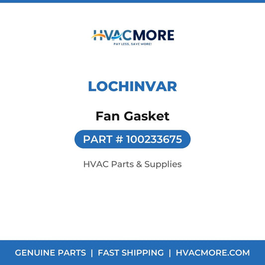 Lochinvar Fan Gasket 100233675