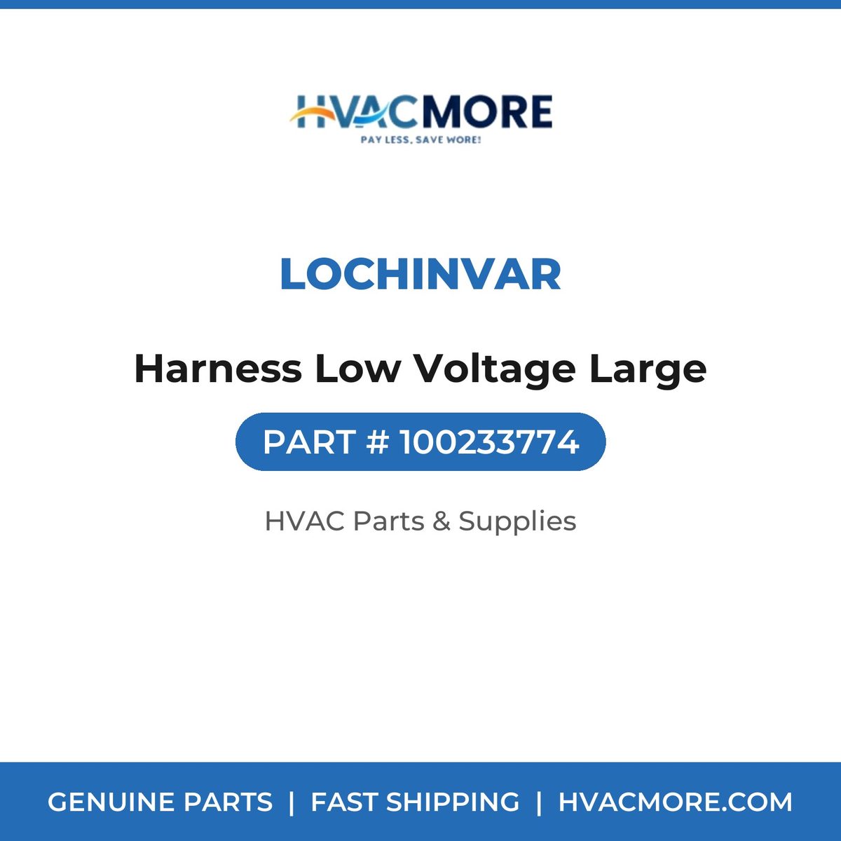 Lochinvar Harness Low Voltage Large 100233774