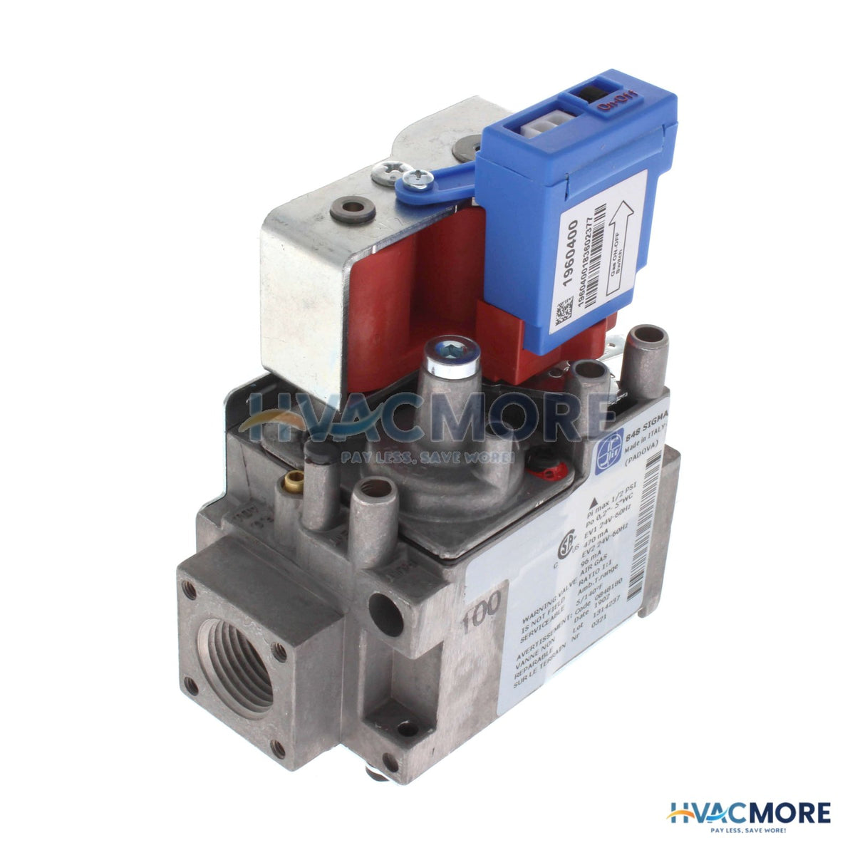 Lochinvar Gas Valve Assembly W/ Gasket 100275532