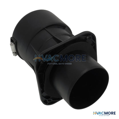 Lochinvar Flue Adapter, 3" PVC W/ Analyzer Port 100275600