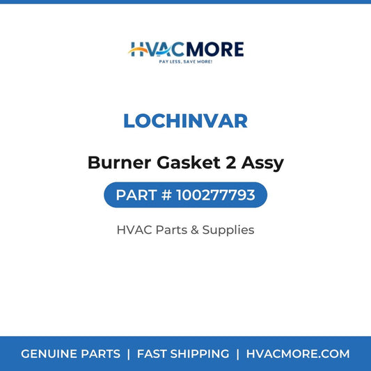 Lochinvar Burner Gasket 2 Assy 100277793