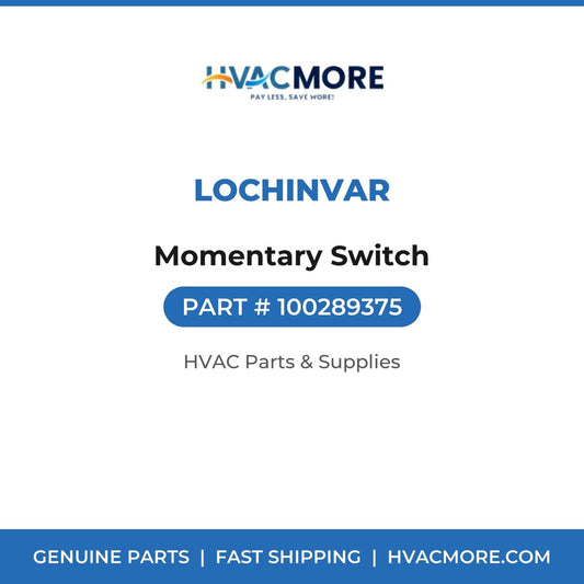 Lochinvar Momentary Switch 100289375