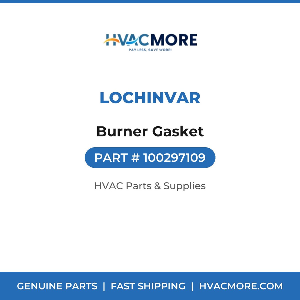 Lochinvar Burner Gasket 100297109