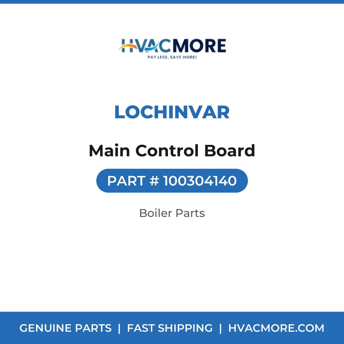 Lochinvar Main Control Board 100304140