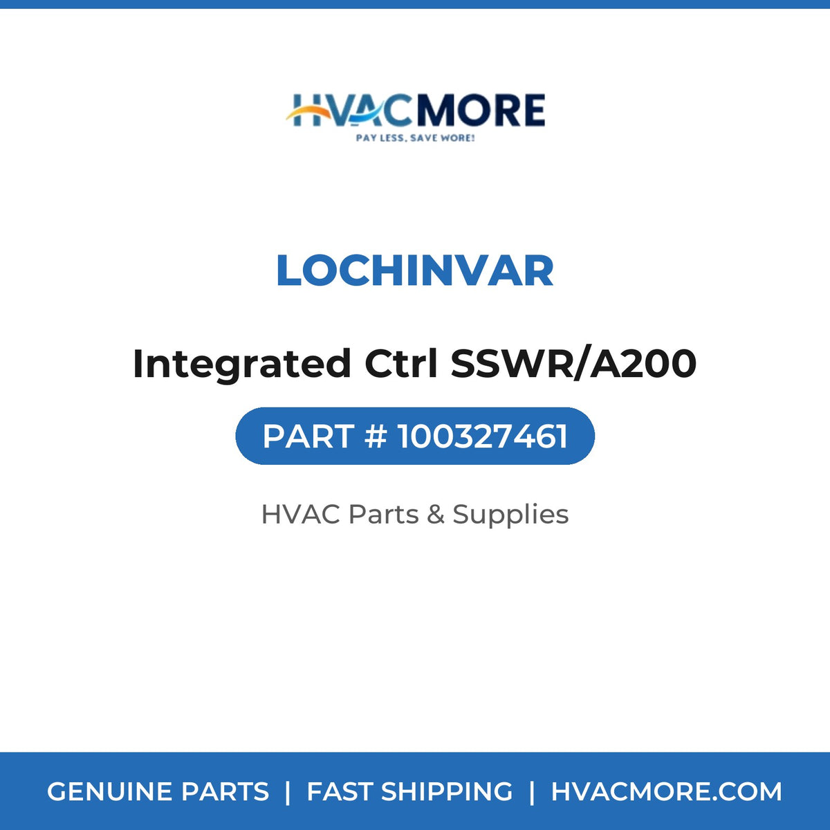 Lochinvar Integrated Ctrl SSWR/A200 100327461