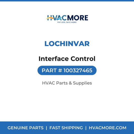 Lochinvar Interface Control 100327465