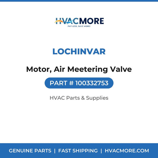 Lochinvar Motor, Air Meetering Valve 100332753