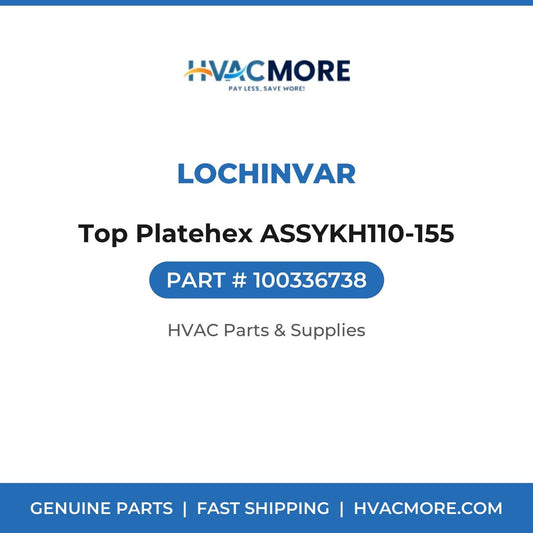 Lochinvar Top Platehex ASSYKH110-155 100336738