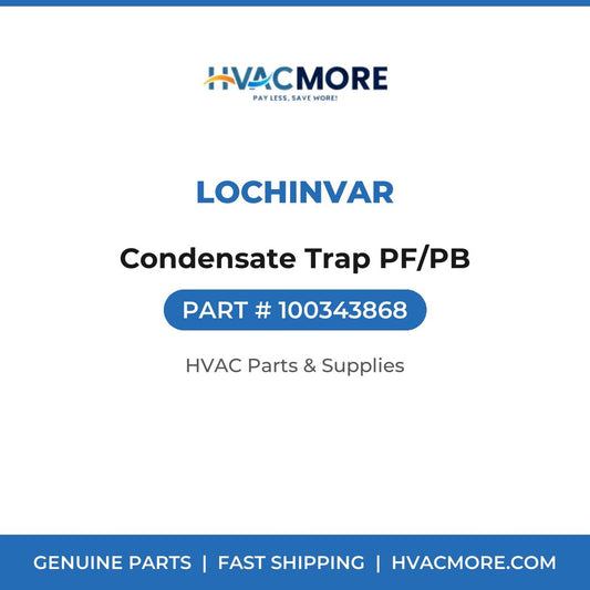 Lochinvar Condensate Trap PF/PB 100343868