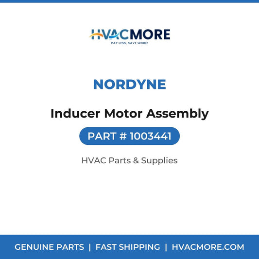 Nordyne Inducer Motor Assembly 1003441
