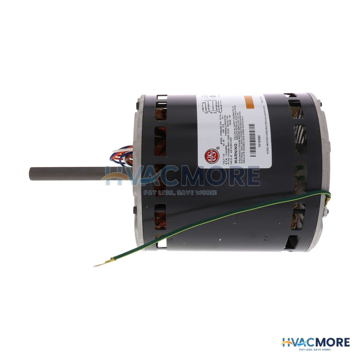 Heil Quaker (ICP) 4 Speed CCW Blower Motor (1100 RPM, 3/4 HP, 115V) 1010263