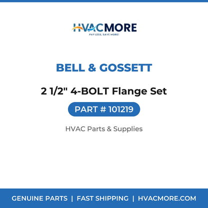 Bell & Gossett 2 1/2" 4-BOLT Flange Set 101219