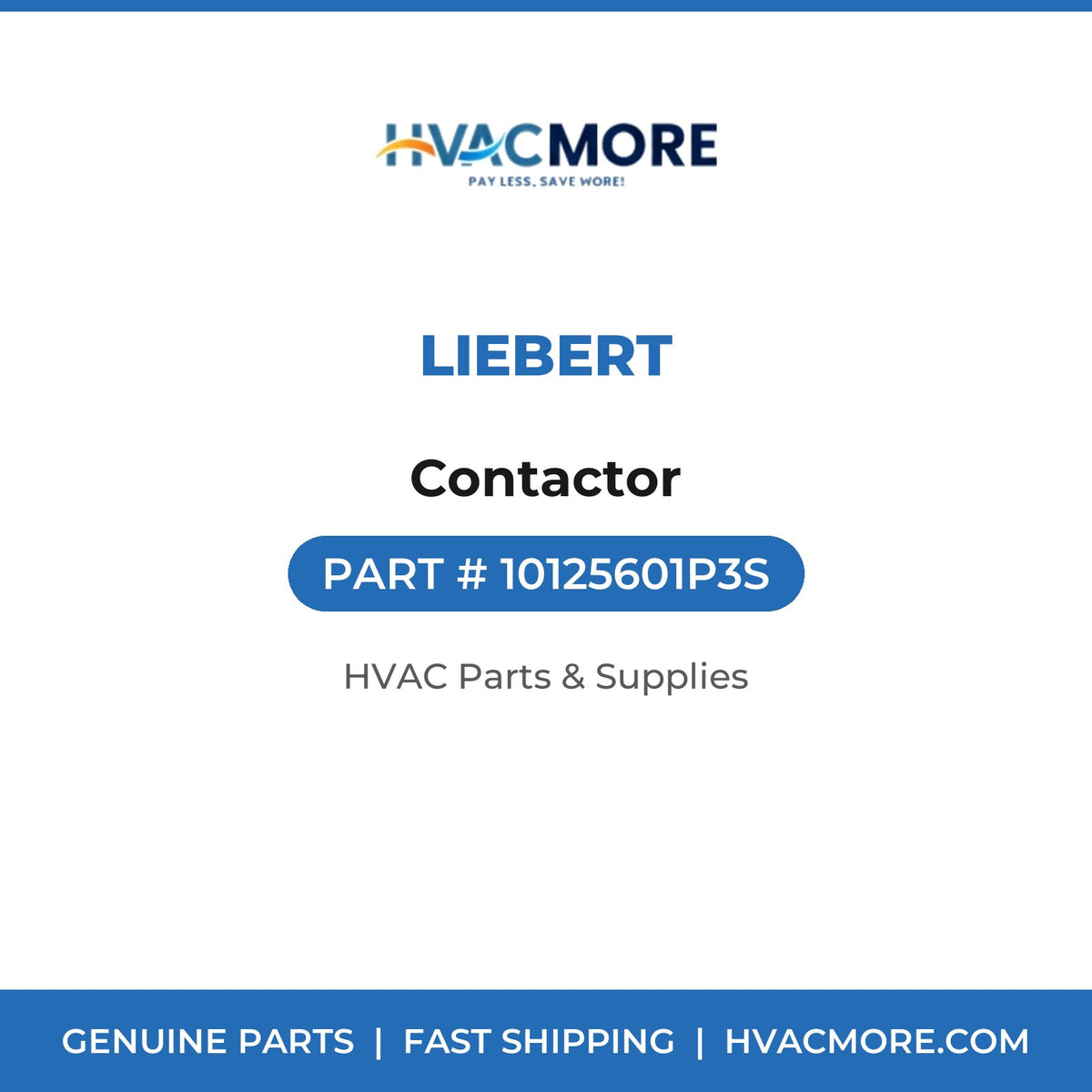 Liebert Contactor 10125601P3S