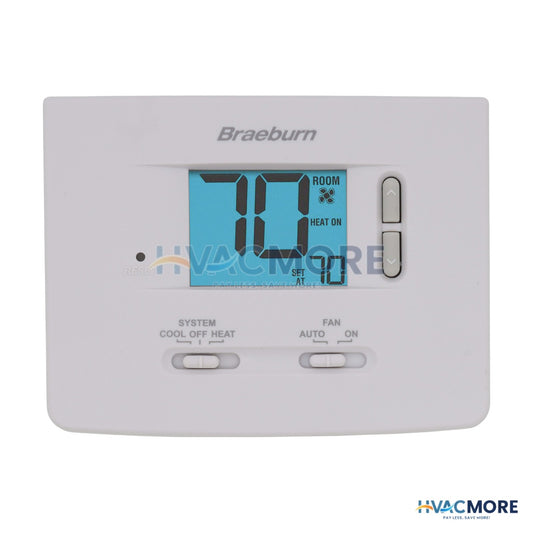 Braeburn Single-Stage<br>Dual Powered Thermostat 1020NC