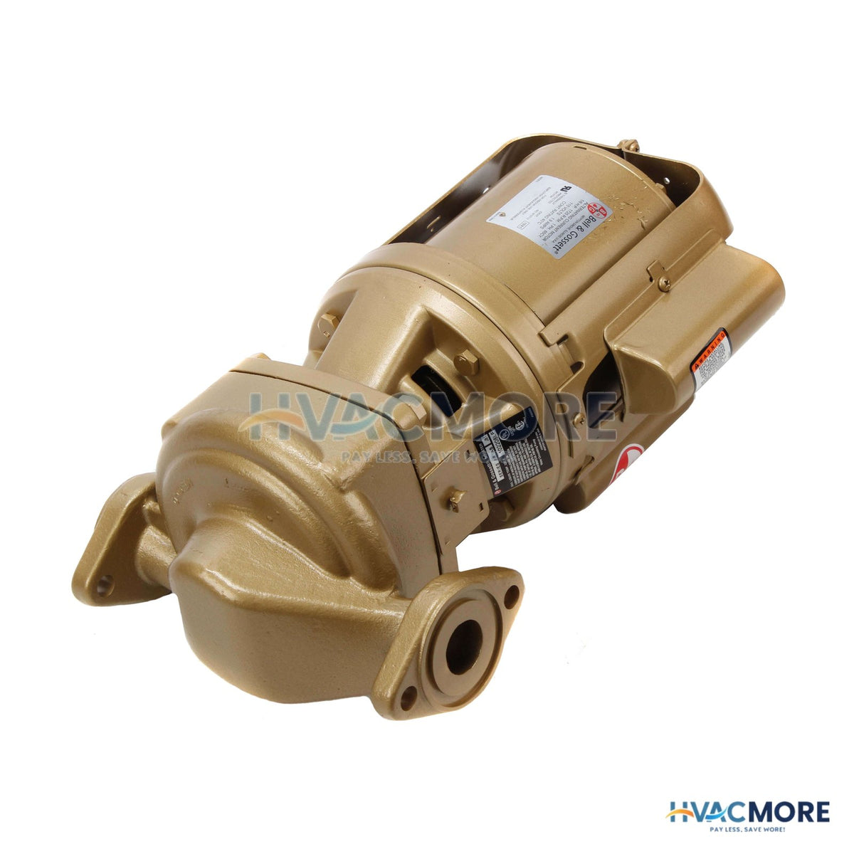 Bell & Gossett 1/6 HP, PR AB Bronze Circulator Pump Lead Free 102208LF