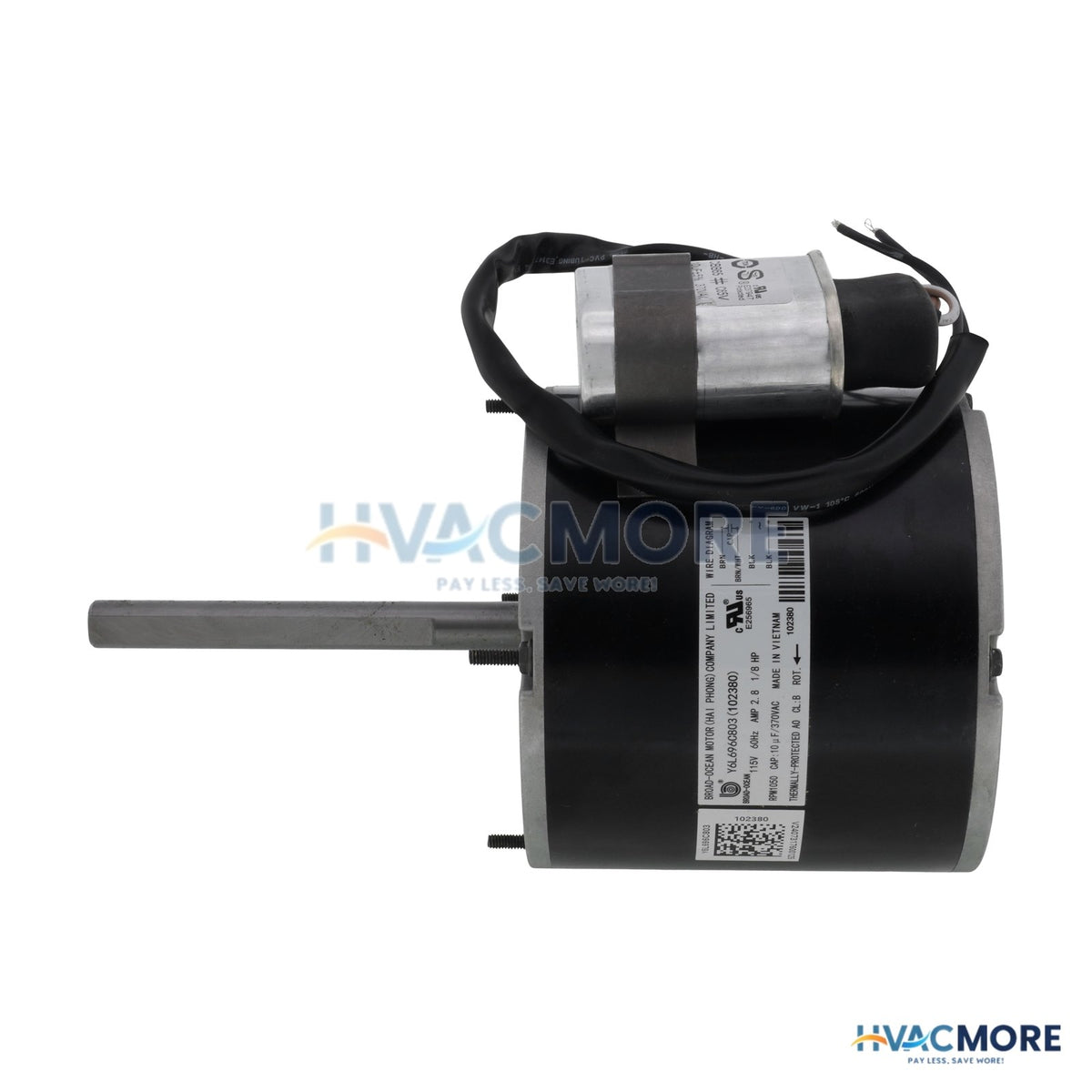 Reznor FE 100-165 322P986 TEFC Motor (1/8 HP) 102380