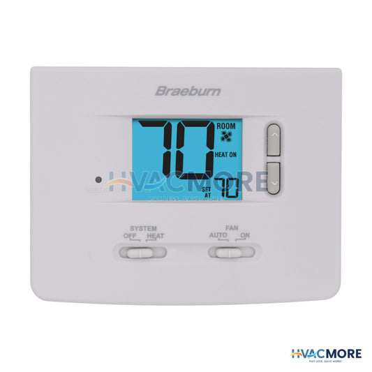 Braeburn Single-Stage Heat Only Thermostat 1025NC