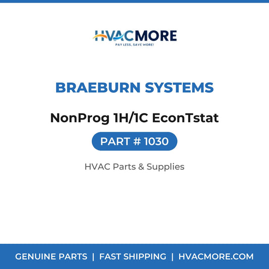 Braeburn Systems NonProg 1H/1C EconTstat 1030