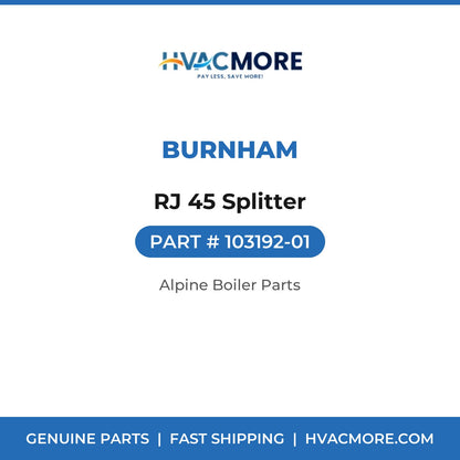 Burnham RJ 45 Splitter 103192-01